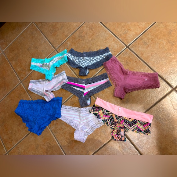 EUC Bundle of Victoria’s Secret PINK Hanky Panky Panties - 8 Total - Picture 2 of 16